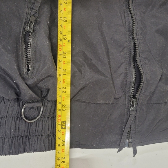 Harley-Davidson Black Jacket with Bold Orange Stripe In Excellent Condition. - Picture 5 of 9